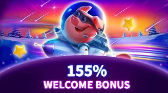 155% WELCOME BONUS
