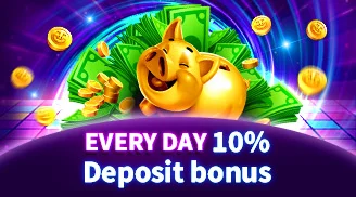 Every day 10% deposit bonus